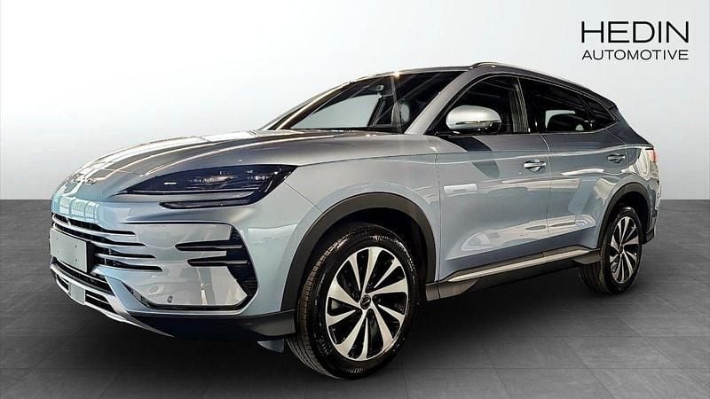 Blå (blue) Ny 2025 BYD Seal U Boost SUV | 482 400 kr (Dyr) - Bild 1/4
