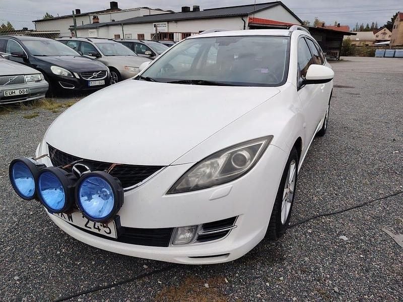 Begagnad Mazda 6 140 HK (102 kW) 2008 Vit Kombi