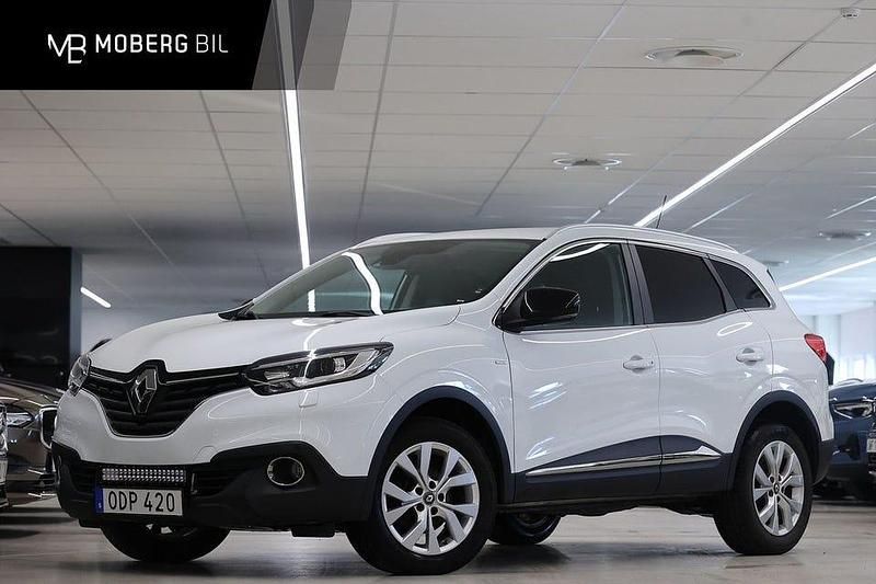 Vit Begagnad 2018 Renault Kadjar LIMITED SUV | 139 900 kr (Marknadspris) - Bild 1/2