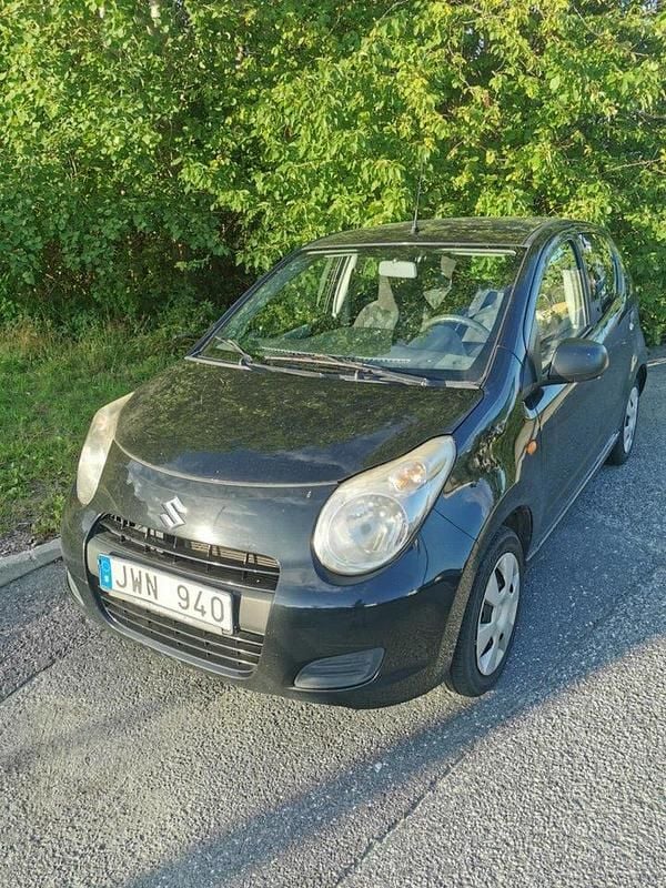 Svart Begagnad 2009 Suzuki Alto Halvkombi | 24 500 kr (Bra pris) - Bild 1/4