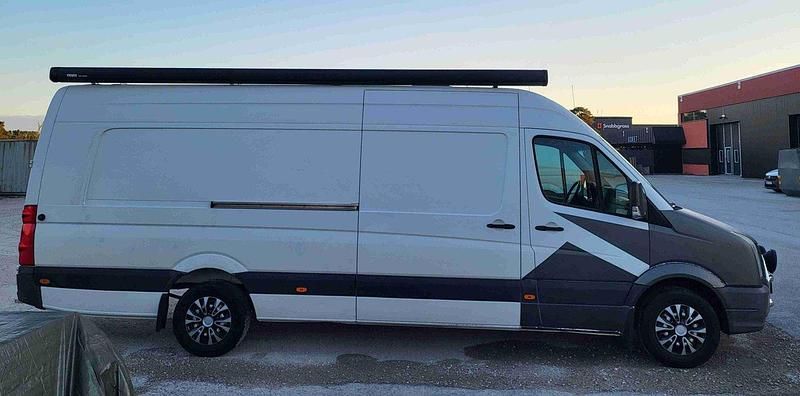 Vit Begagnad 2016 VW Crafter Van | 138 500 kr - Bild 1/4