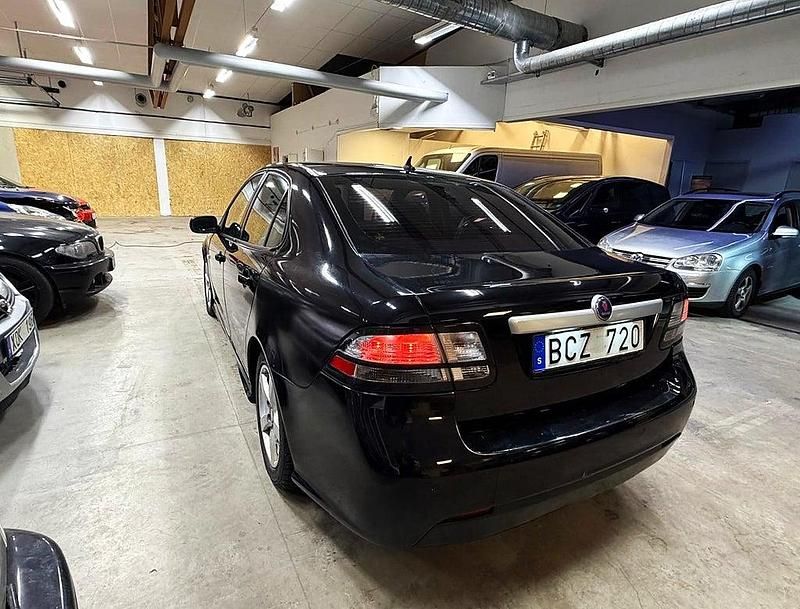Begagnad Saab 9-3 Vector 150 HK (110 kW) 2008 Svart Sedan