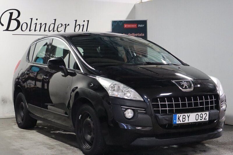 Svart Begagnad 2009 Peugeot 3008 Kombi | 43 900 kr (Bra pris) - Bild 1/4