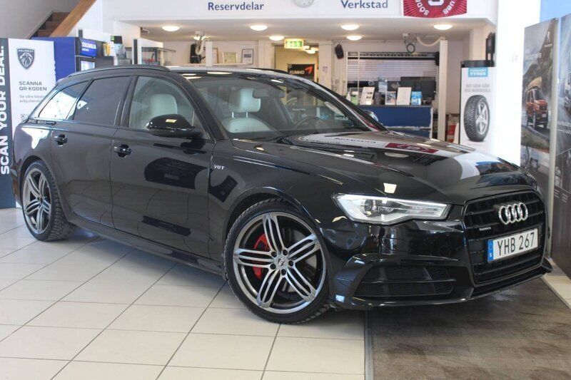 Svart Begagnad 2016 Audi A6 Ambition Kombi | 449 900 kr - Bild 1/4