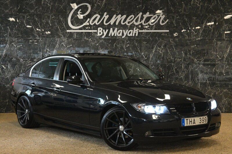 Svart Begagnad 2007 BMW 325 Advantage Sedan | 99 990 kr (Dyr) - Bild 1/4