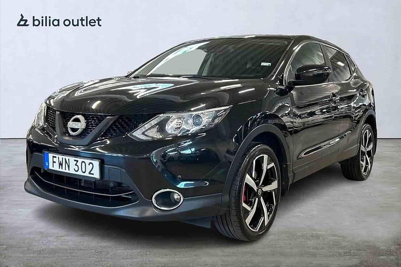 Svart Begagnad 2015 Nissan Qashqai SUV | 109 900 kr (Marknadspris) - Bild 1/1