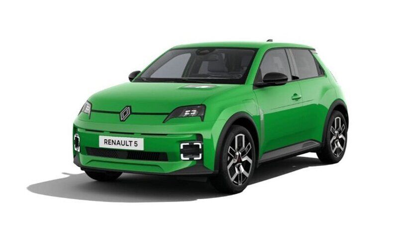 Grön Ny 2025 Renault R5 Techno Halvkombi | 407 800 kr (Marknadspris) - Bild 1/4