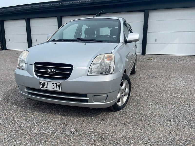 Silver Begagnad 2007 Kia Picanto EX Halvkombi | 29 900 kr (Marknadspris) - Bild 1/4