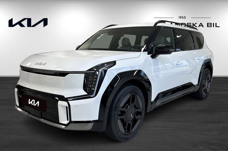 Vit Ny 2024 Kia EV9 3 SUV | 913 895 kr (Dyr) - Bild 1/4