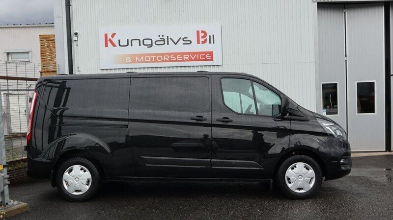 Svart Begagnad 2021 Ford Transit Custom Van | 279 000 kr (Dyr) - Bild 1/4
