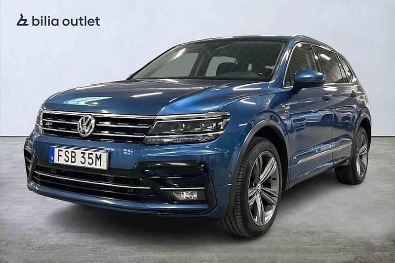 Begagnad VW Tiguan Allspace 2019 Blå SUV