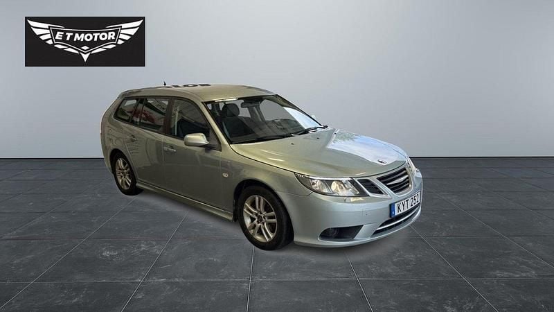 Grå Begagnad 2010 Saab 9-3 Linear Kombi | 54 900 kr (Marknadspris) - Bild 1/4