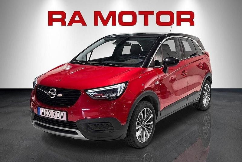 Röd Begagnad 2020 Opel Crossland X Dynamic SUV | 169 900 kr (Marknadspris) - Bild 1/4