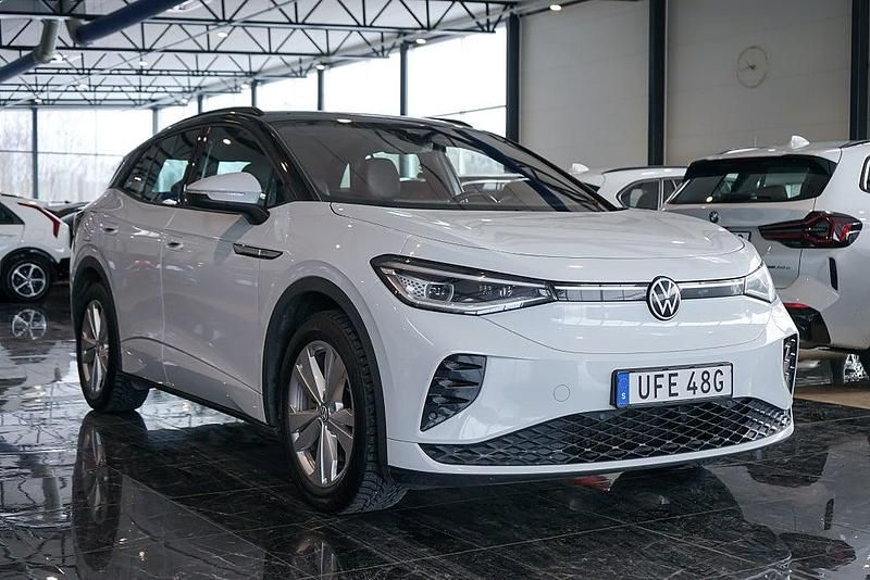 Begagnad VW ID.4 GTX 250 kW (340 HK) 2021 Vit SUV