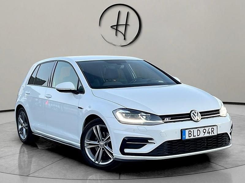 Vit Begagnad 2019 VW Golf VII GT Halvkombi | 199 900 kr (Marknadspris) - Bild 1/4