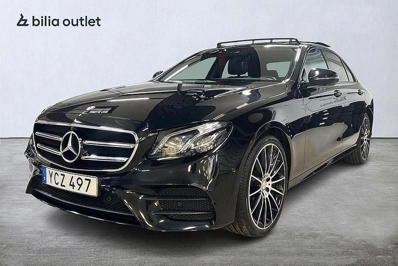 Begagnad Mercedes E220 AMG 194 HK (142 kW) 2016 Svart Sedan