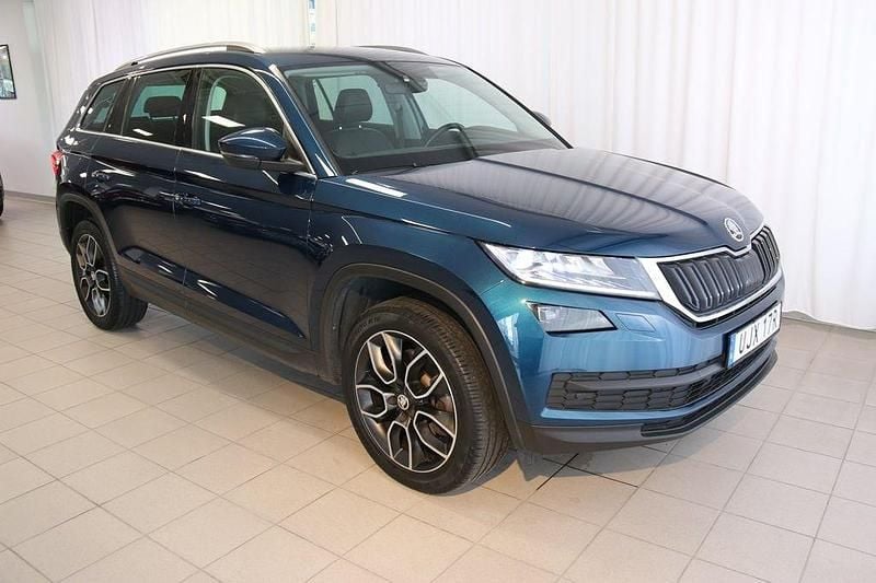 Blå Begagnad 2020 Skoda Kodiaq Style SUV | 299 000 kr (Superpris) - Bild 1/4