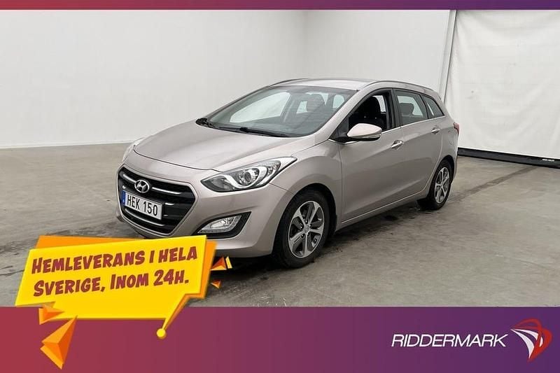 Begagnad Hyundai i30 135 HK (99 kW) 2015 Brun Kombi