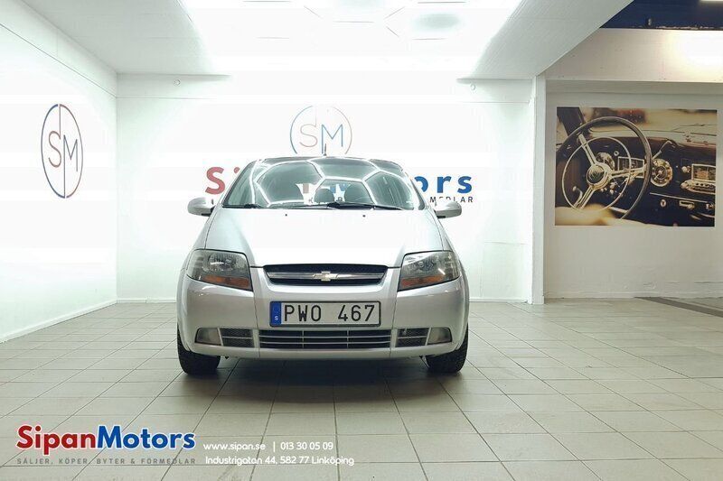 Begagnad Chevrolet Kalos 73 HK (53 kW) 2007 Grå Halvkombi