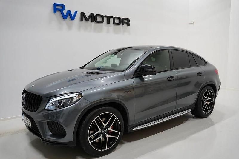 Begagnad Mercedes GLE43 AMG AMG 367 HK (269 kW) 2017 Grå Sportkupé