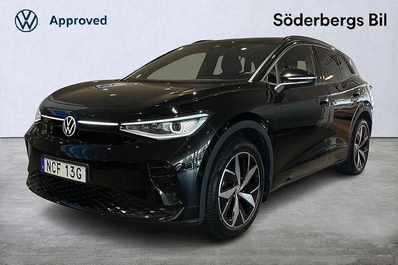 Svart Begagnad 2023 VW ID.4 GTX SUV | 479 900 kr (Dyr) - Bild 1/4