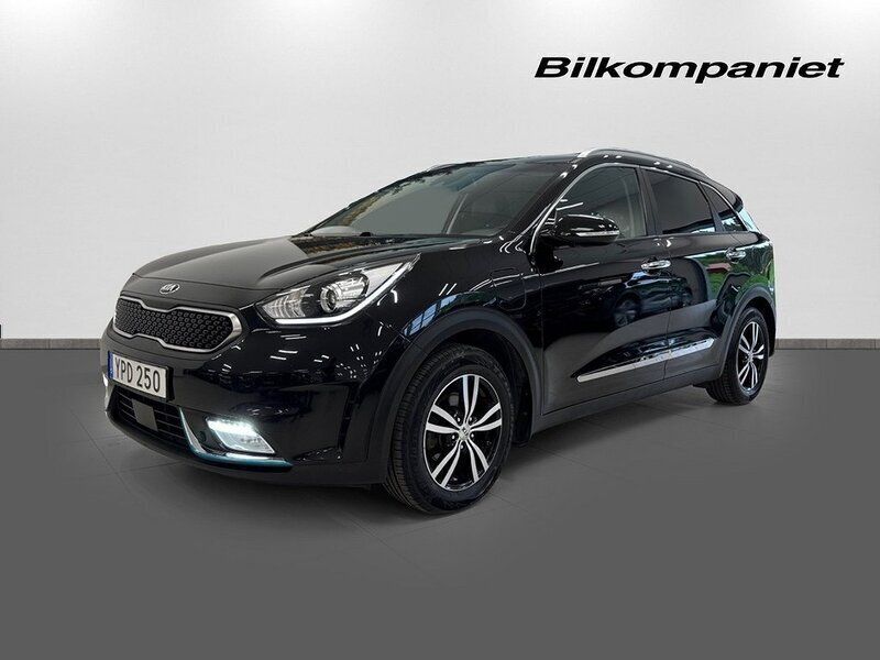 Svart Begagnad 2017 Kia Niro Advance SUV | 149 900 kr (Lite dyr) - Bild 1/4