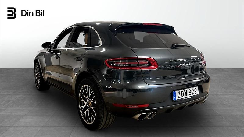 Begagnad Porsche Macan S Sport 340 HK (250 kW) 2018 Vulcano grey metallic SUV