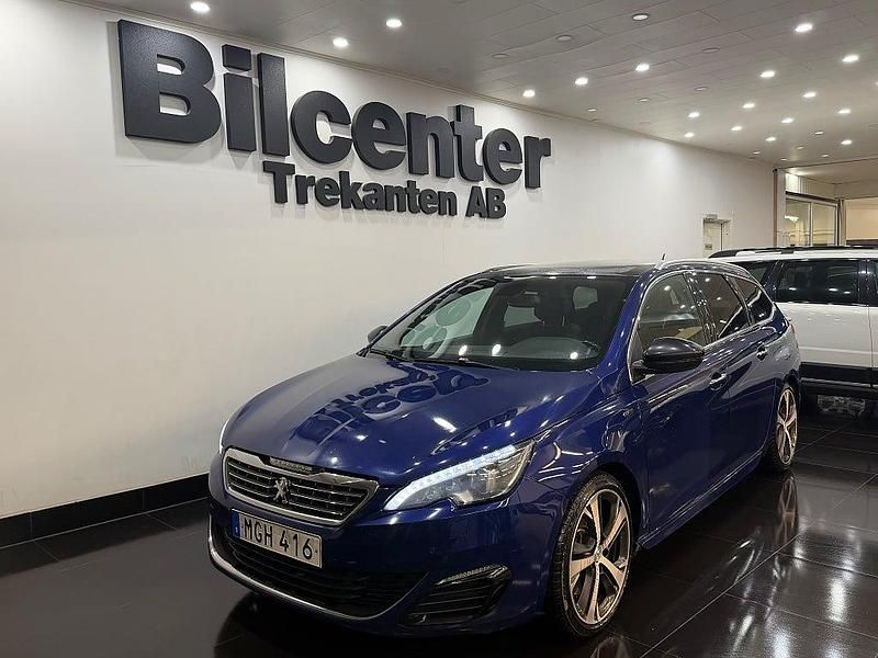 Begagnad Peugeot 308 GT 181 HK (133 kW) 2015 Blå Kombi