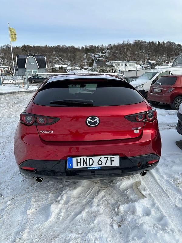 Begagnad Mazda 3 122 HK (89 kW) 2019 Soul red crystal Halvkombi