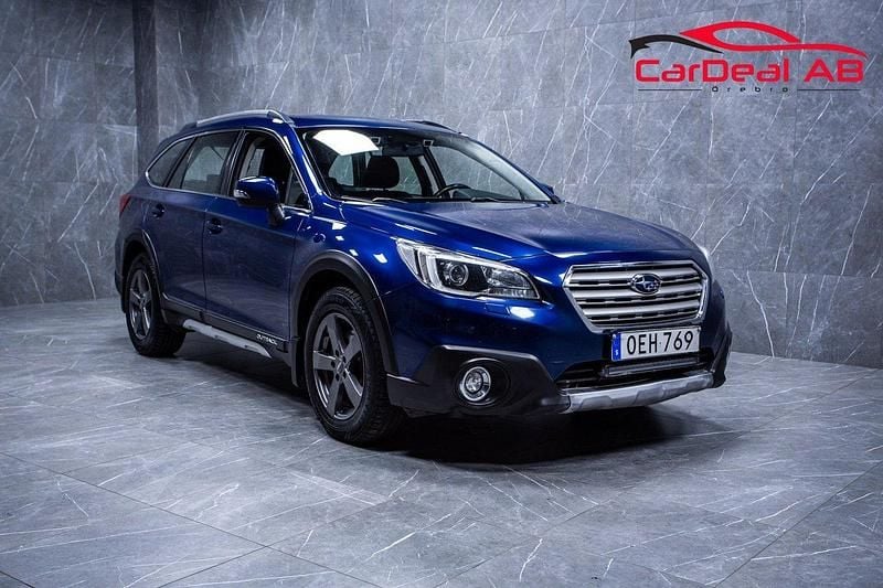 Blå Begagnad 2016 Subaru Outback SUV | 143 800 kr (Marknadspris) - Bild 1/4