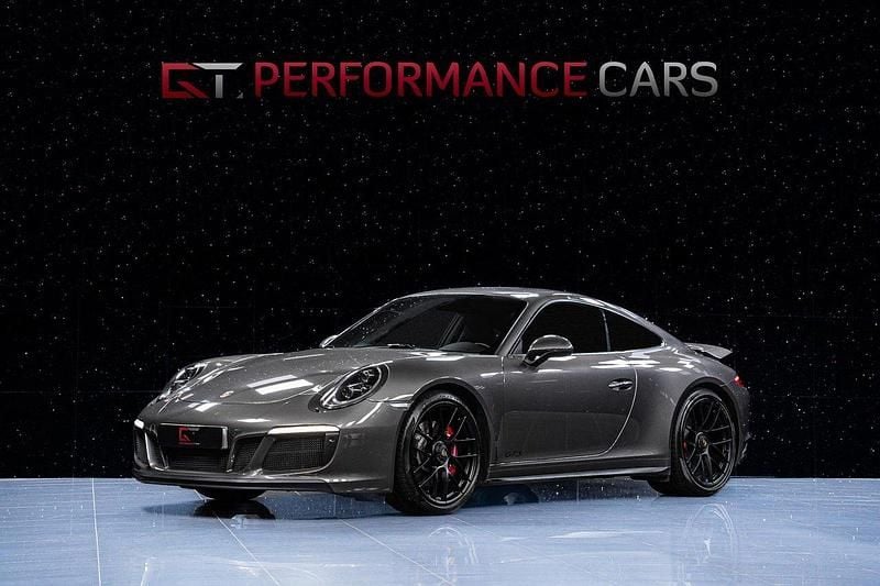 Begagnad Porsche 911 Carrera 4 GTS Sport 451 HK (331 kW) 2018 Agate grey metallic Sportkupé