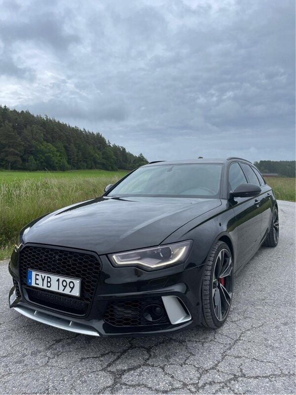 Röd Begagnad 2014 Audi A6 S-Line Kombi | 165 000 kr (Marknadspris) - Bild 1/4