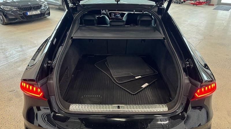 Begagnad Audi A7 S-Line 286 HK (210 kW) 2019 Svart Sedan