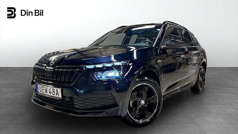 Svart Begagnad 2020 Skoda Kamiq Monte Carlo SUV | 219 900 kr (Bra pris) - Bild 1/4