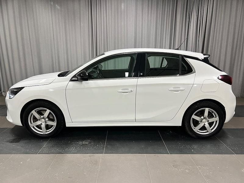 Begagnad Opel Corsa-e Dynamic 100 kW (136 HK) 2020 Vit Halvkombi