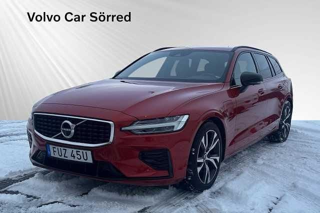 Röd Begagnad 2020 Volvo V60 R-Design Kombi | 359 900 kr (Bra pris) - Bild 1/3