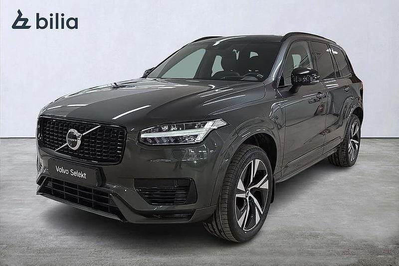 Begagnad Volvo XC90 R-Design 455 HK (334 kW) 2022 Grå SUV