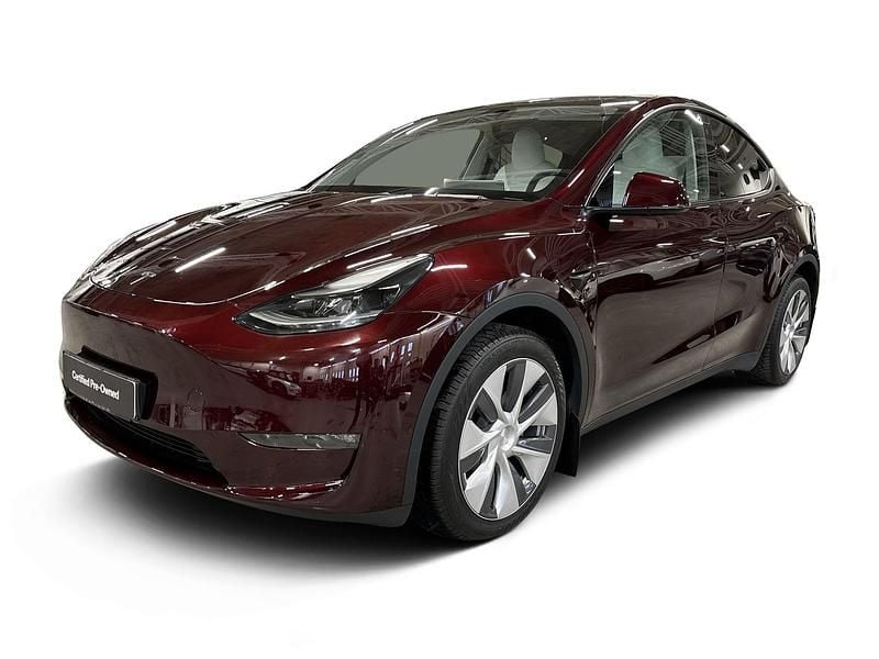 Begagnad Tesla Model Y Long Range AWD 378 kW (514 HK) 2024 Röd SUV