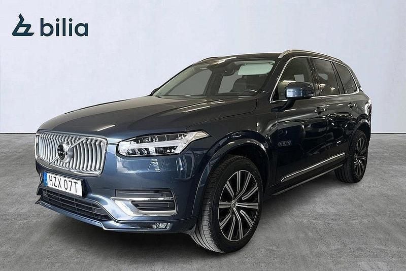 Mörkblå Begagnad 2020 Volvo XC90 Inscription SUV | 539 900 kr (Marknadspris) - Bild 1/4