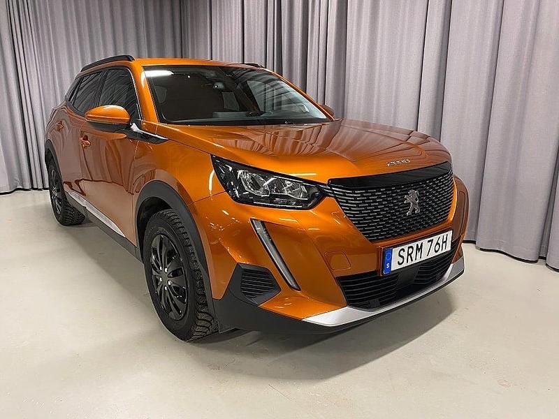 Begagnad Peugeot 2008 131 HK (96 kW) 2021 Orange SUV