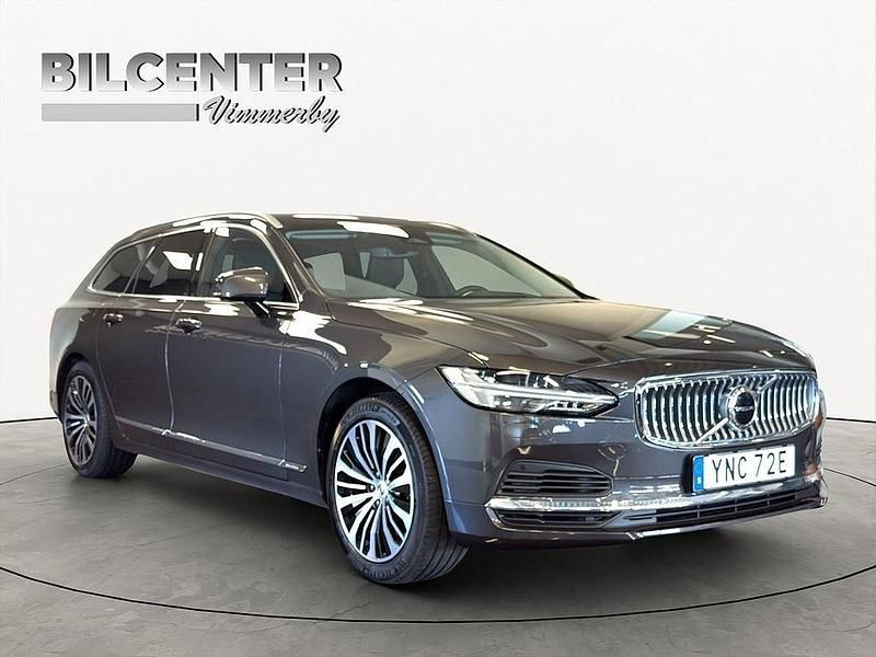 Grå Begagnad 2022 Volvo V90 Kombi | 379 500 kr (Dyr) - Bild 1/4