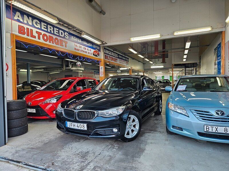 Begagnad BMW 320 Gran Turismo 184 HK (135 kW) 2014 Svart Halvkombi