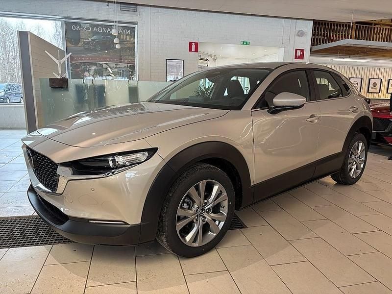 Blå Ny 2025 Mazda CX-30 Center-Line SUV | 357 500 kr - Bild 1/4