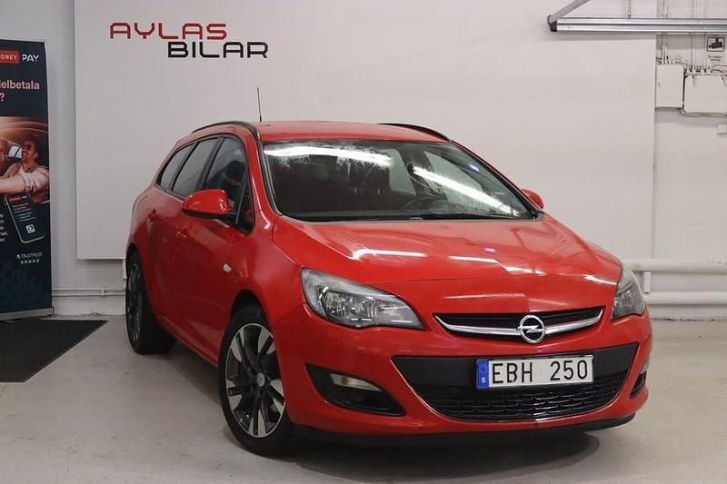 Röd Begagnad 2013 Opel Astra Enjoy Kombi | 39 900 kr (Marknadspris) - Bild 1/4