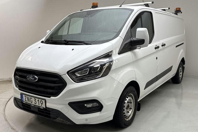 Vit Begagnad 2018 Ford Transit Custom | 229 000 kr (Lite dyr) - Bild 1/4