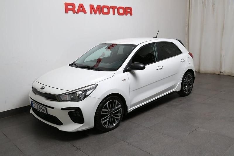 Vit Begagnad 2019 Kia Rio GT-Line Halvkombi | 149 800 kr (Marknadspris) - Bild 1/4
