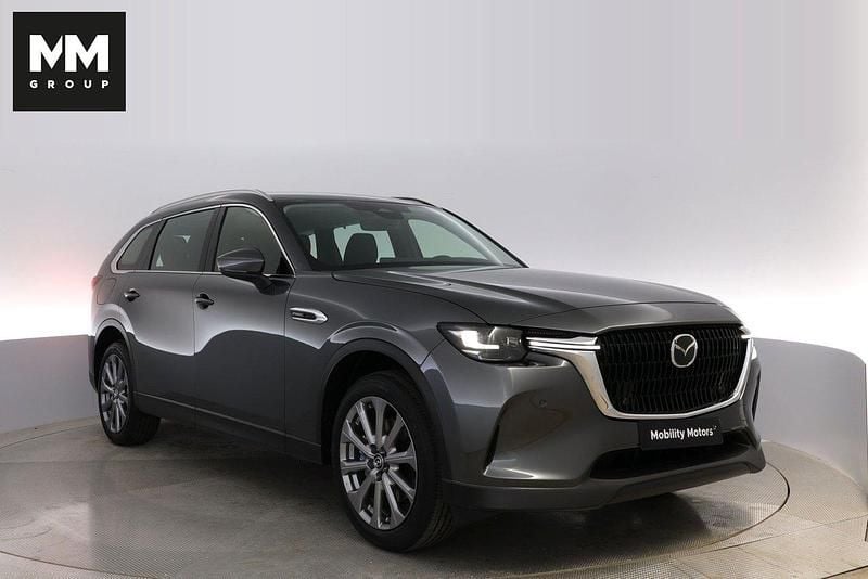 Grå (machine grey) Ny 2025 Mazda CX-80 Exclusive-Line SUV | 529 000 kr - Bild 1/4