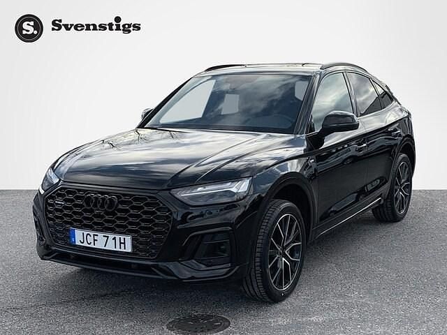Begagnad Audi Q5 Sportback S-Line 204 HK (150 kW) 2022 Svart SUV