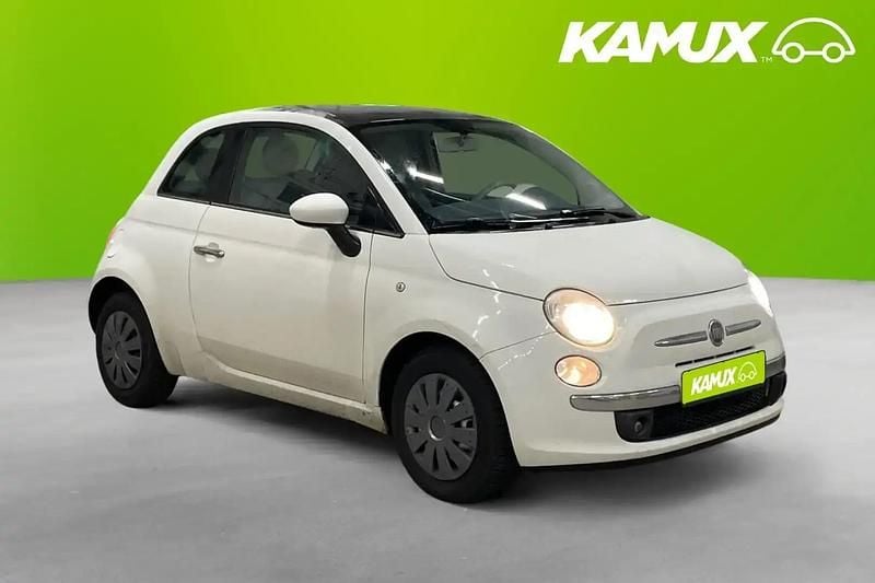 Vit Begagnad 2011 Fiat 500 Lounge Halvkombi | 48 900 kr (Marknadspris) - Bild 1/4
