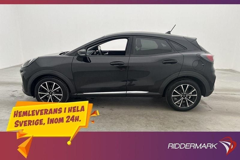 Svart Begagnad 2022 Ford Puma Gen-E SUV | 154 900 kr (Bra pris) - Bild 1/3
